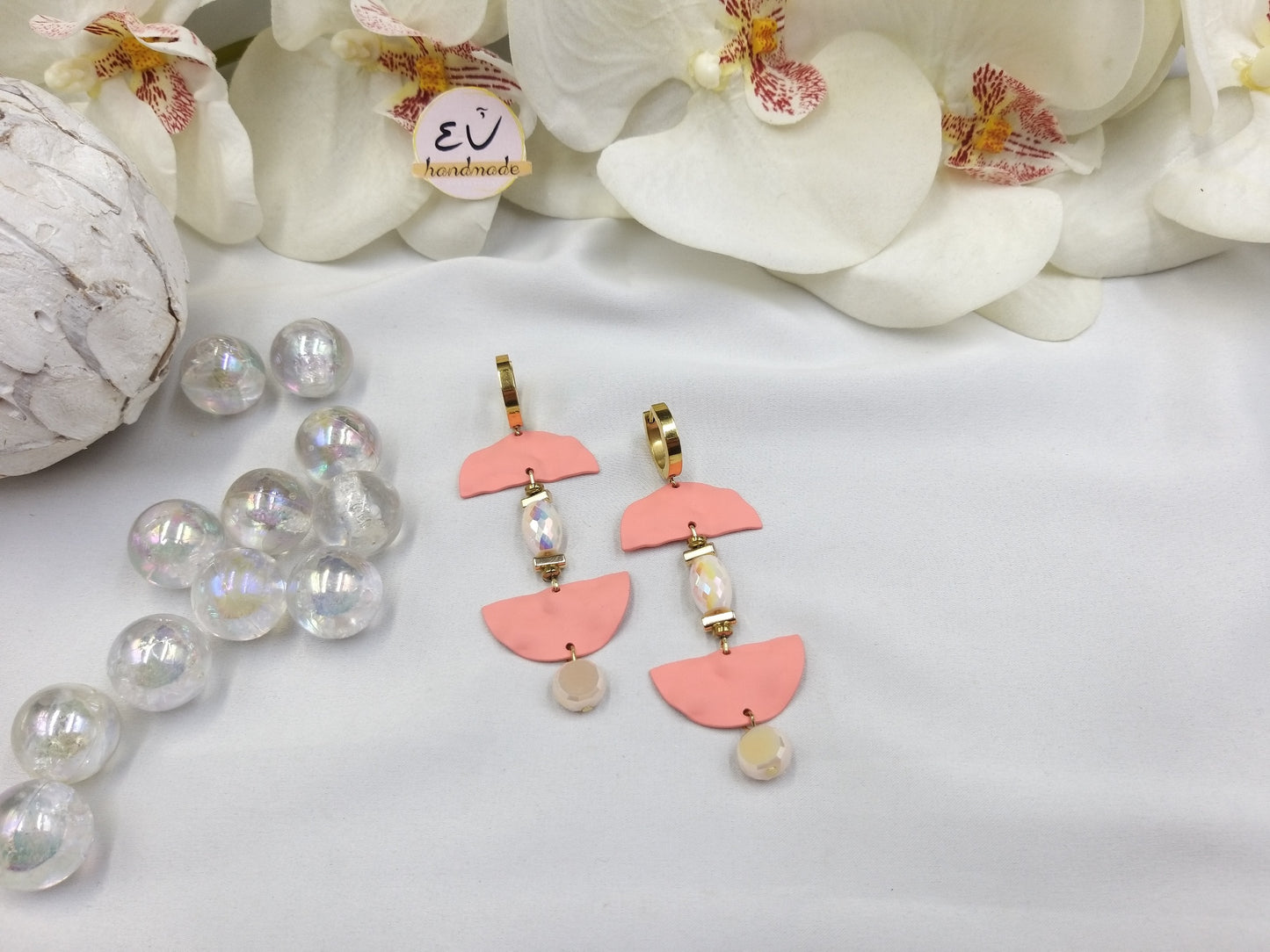 Χειροποίητα Σκουλαρίκια σε Καλοκαιρινά Χρώματα