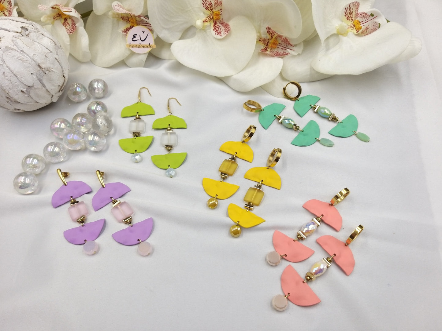 Καλοκαιρινή Συλλογή Σκουλαρικιών: Χρώματα που Απογειώνουν το Στυλ σας, από euhandmade