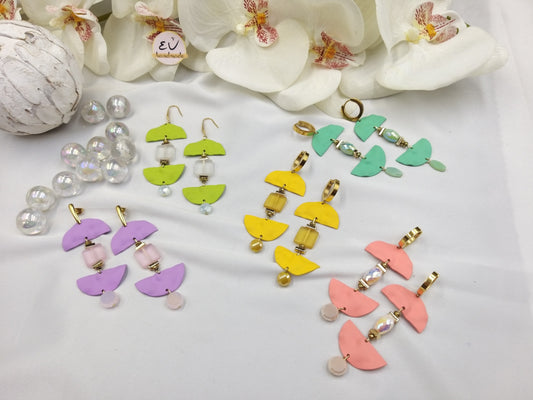 Καλοκαιρινή Συλλογή Σκουλαρικιών: Χρώματα που Απογειώνουν το Στυλ σας, από euhandmade